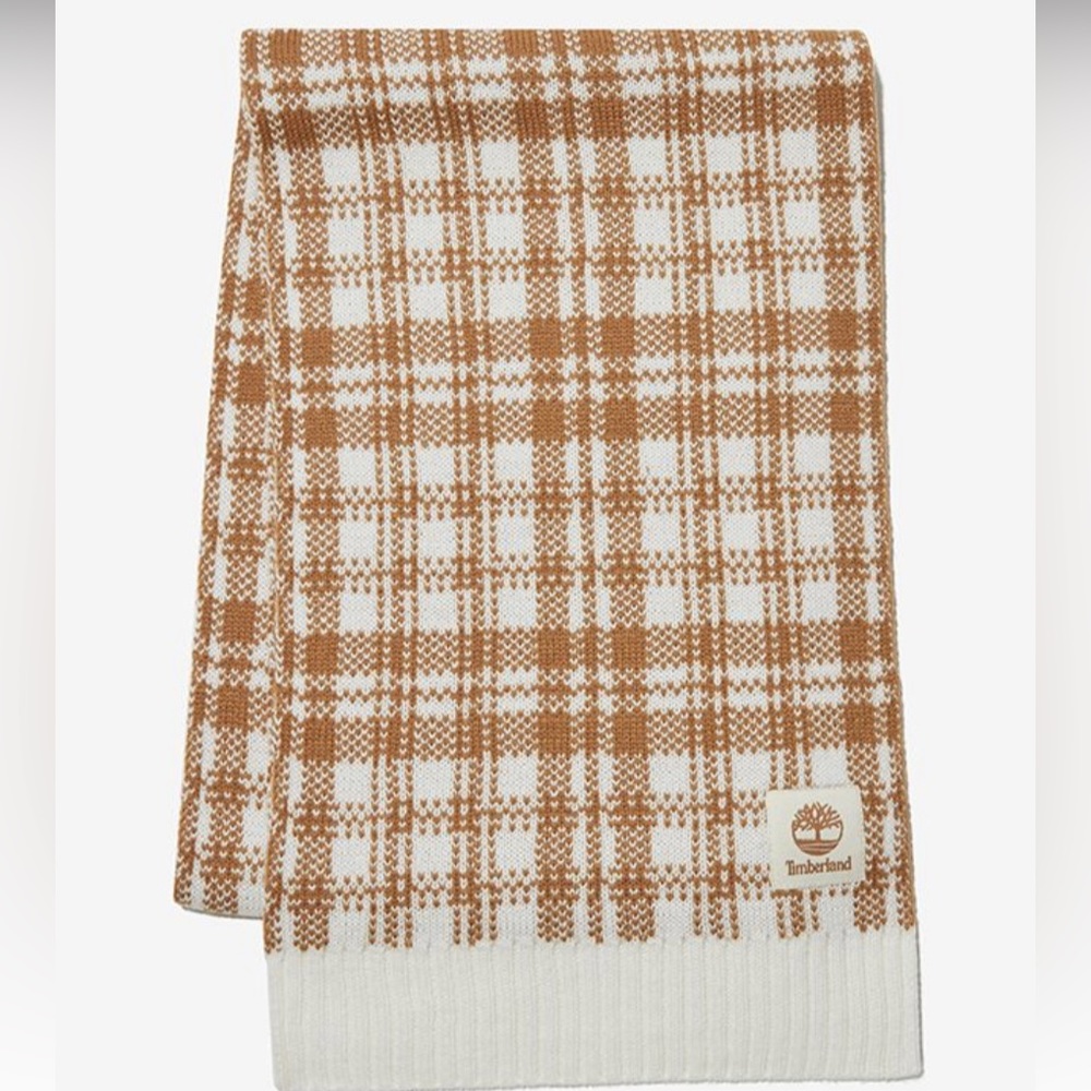 NWT Timberland Plaid Scarf